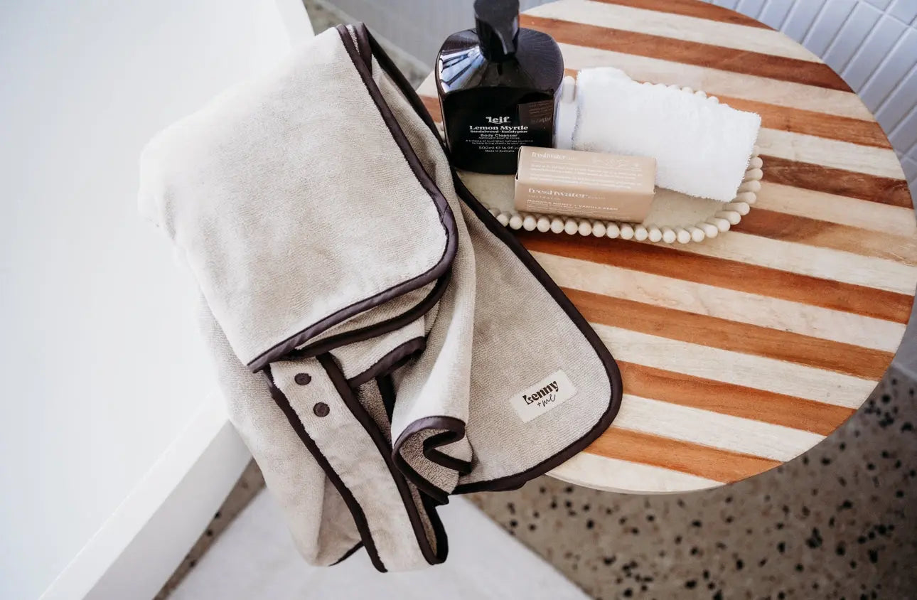 Baby Towel with Signature Strap My Store
