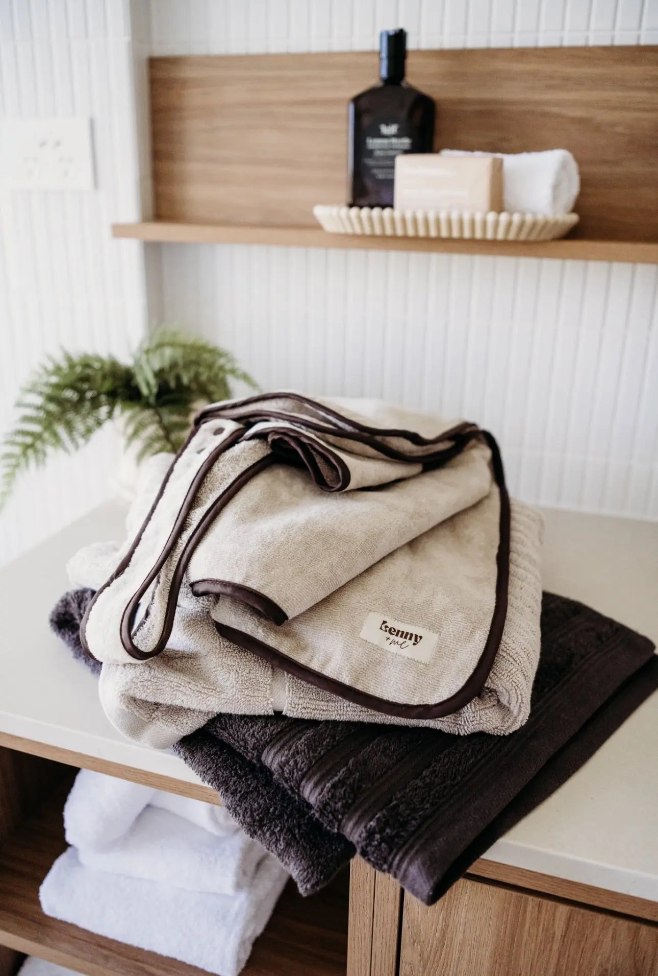 Baby Towel with Signature Strap My Store